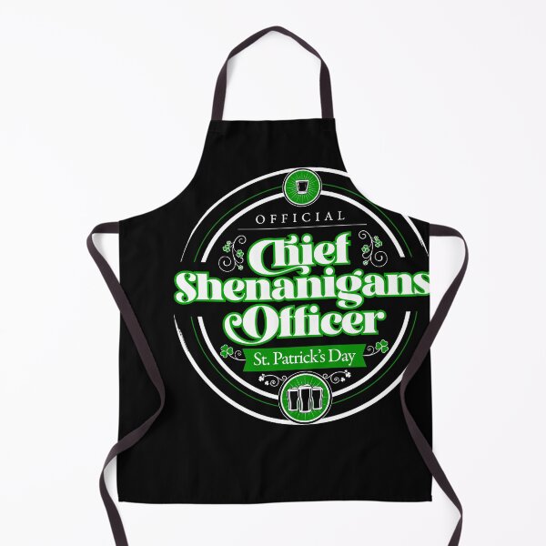 Artikelvorschau, St. Patrick's Day – Chief Shenanigans Officer entworfen und verkauft von SlappyWares.