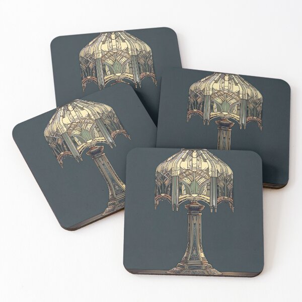 Item preview, Elegant Deco Glow: Stylish Art Deco Lamp designed and sold by iQuorra.