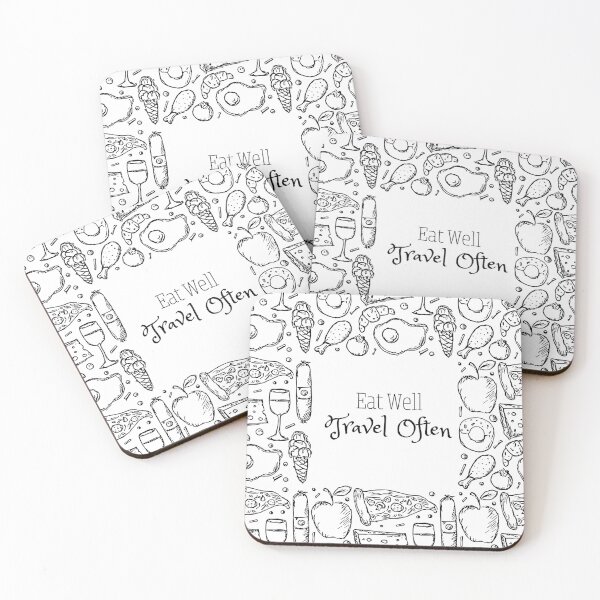 Item preview, Eat Well Travel Often designed and sold by StarArtsStudio.