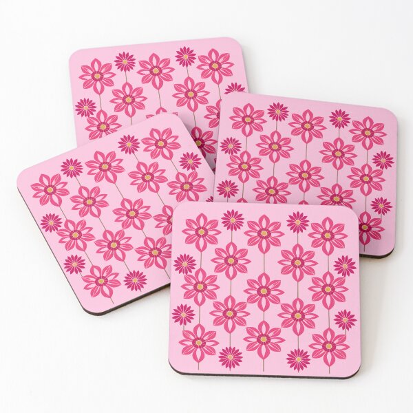 Item preview, Hot Pink Flower Pattern #2 designed and sold by Prints and Lifestyle.