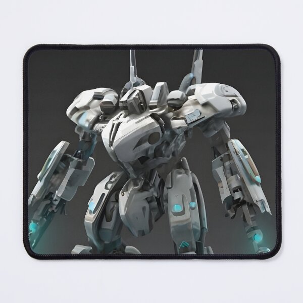 Item preview, futuristic mech with two element katanas designed and sold by MalakShams.