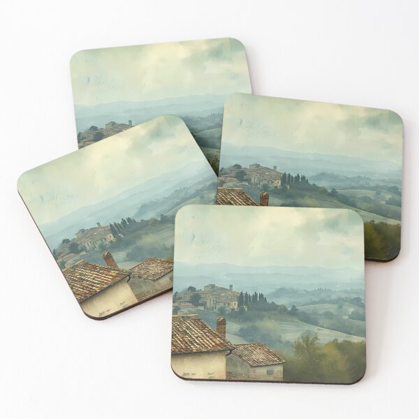 Item preview, A view over Atessa designed and sold by landletsy.