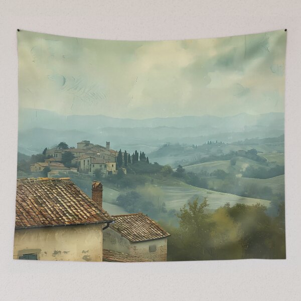 Item preview, A view over Atessa designed and sold by landletsy.