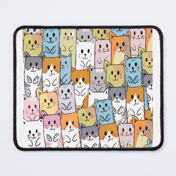 Item preview, colorful kittens designed and sold by Francycleide Campos.