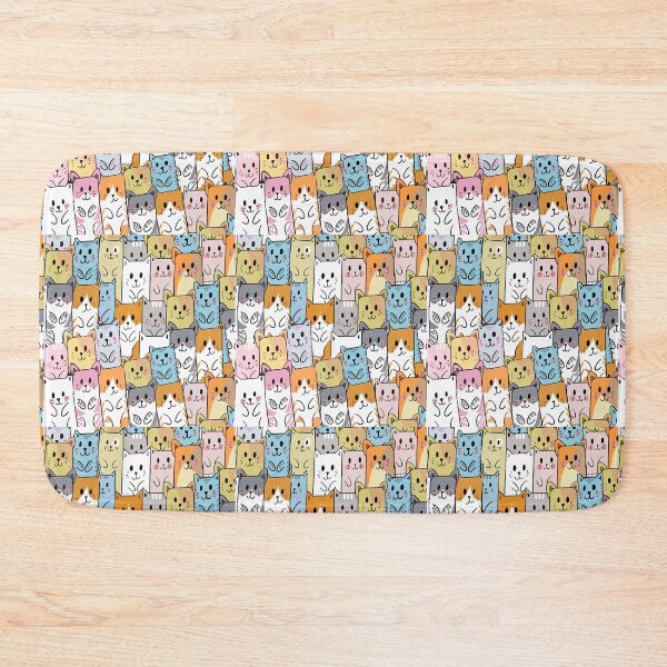 Item preview, colorful kittens designed and sold by Francycleide  Campos.