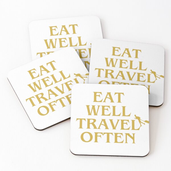 Item preview,  Eat Well Travel Often designed and sold by OS-Afolky.