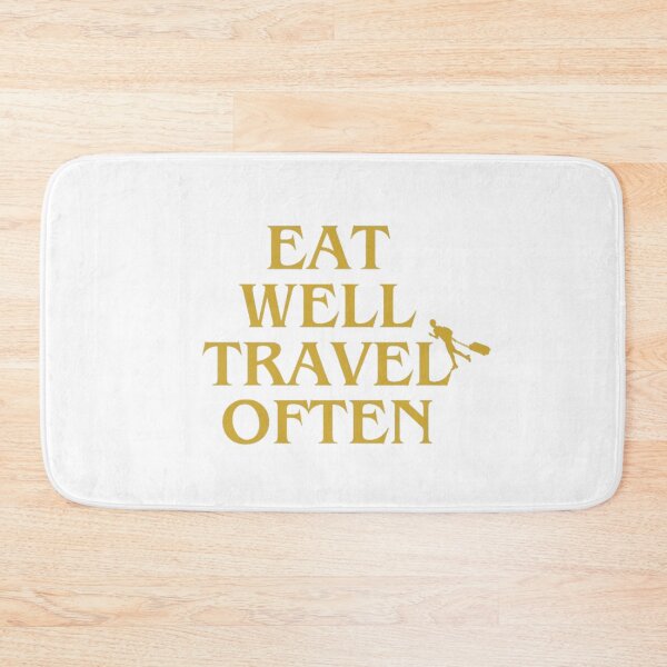 Item preview,  Eat Well Travel Often designed and sold by OS-Afolky.
