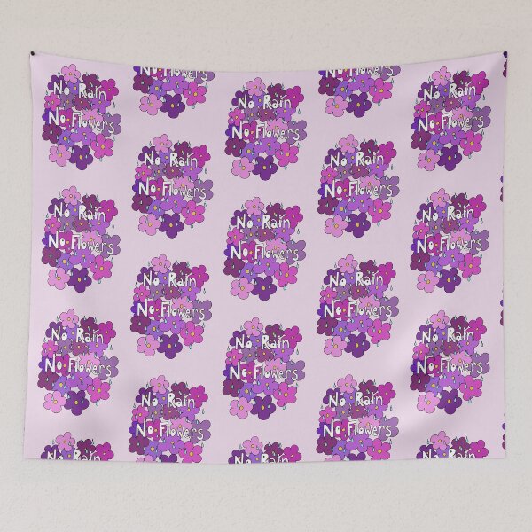 Item preview, No Rain, No Flowers designed and sold by Kezylou.