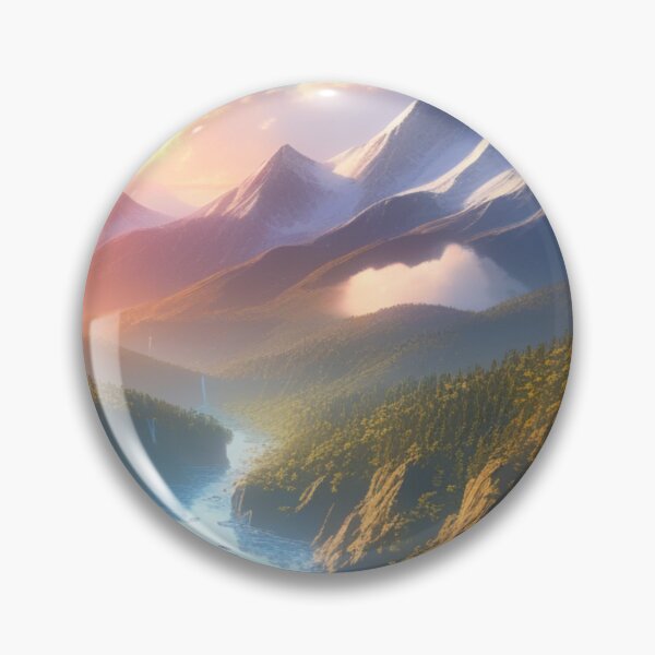 Item preview, Sunlit Mountains designed and sold by PanoramicVistas.