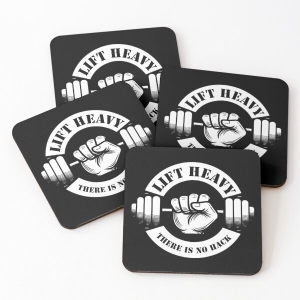 Item preview, Lift Heavy There Is No Hack designed and sold by Esskay Designs.