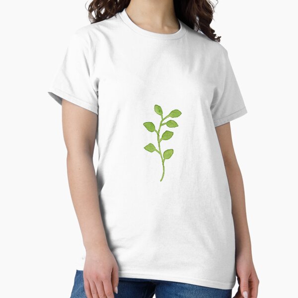 Vista previa del artículo con la obra «Hoja verde acuarela», diseñado y vendido por VadimFromm.