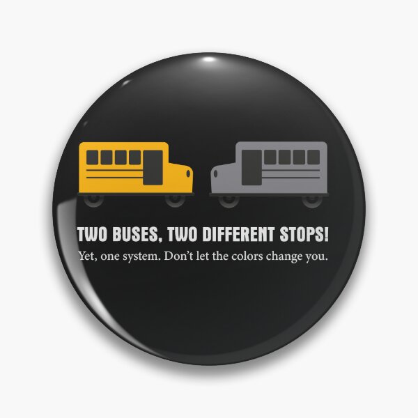 Item preview, Two buses, two different stops designed and sold by iamjus1.