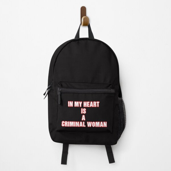 Item preview, In my heart is a criminal woman designed and sold by Aiyinyangart.