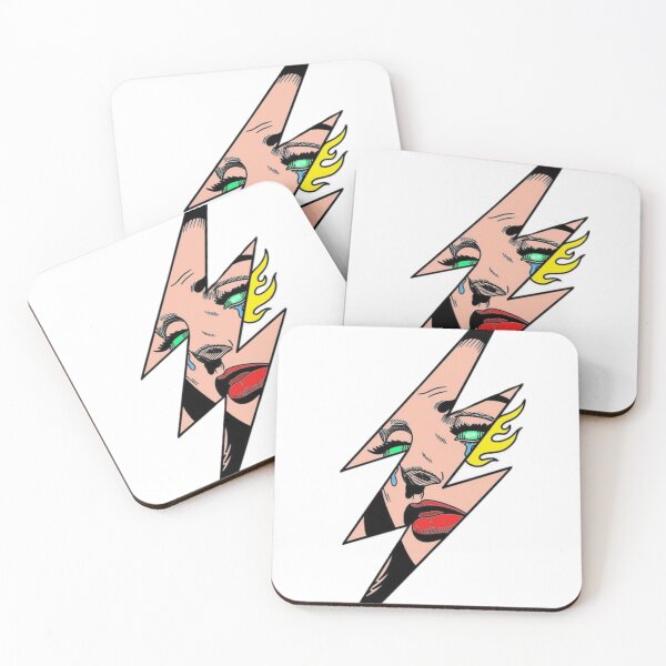 Item preview, Lightning Strike lady designed and sold by designbyuzi.