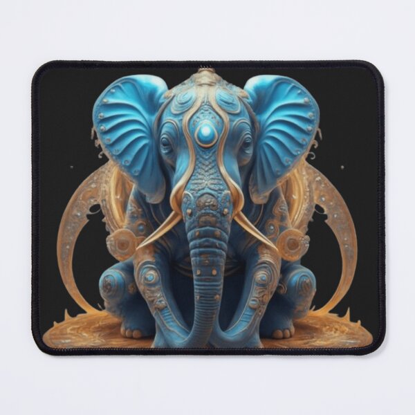 Item preview, Blue elephant of spirituality designed and sold by smartlogo_factory.