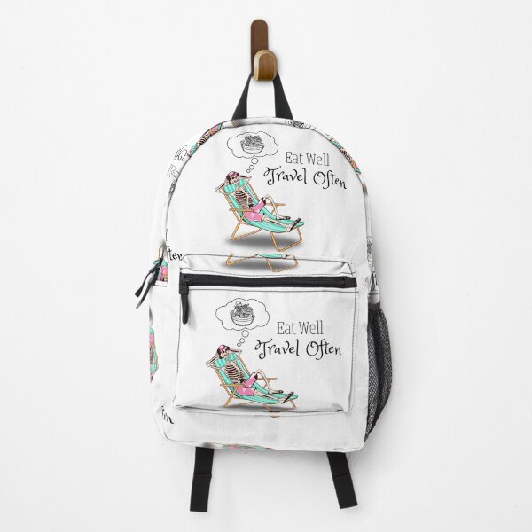 Item preview, Eat Well Travel Often designed and sold by StarArtsStudio.