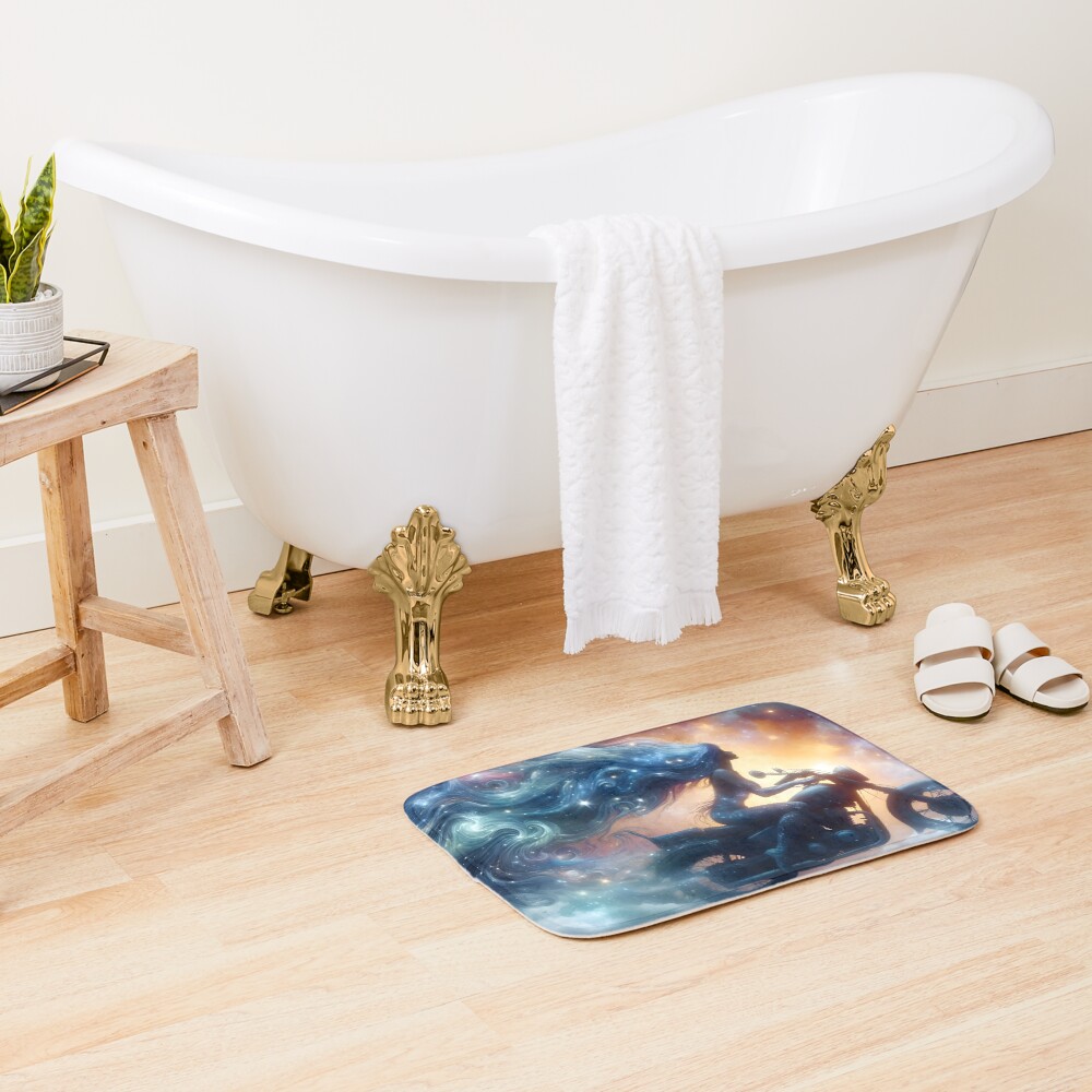Item preview, Bath Mat designed and sold by AI-Only.
