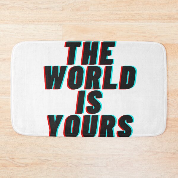 Item preview, The World Is Yours designed and sold by Burkae.