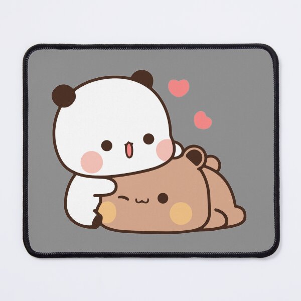 Item preview, DuDu Bear and BuBu Panda’s Love Relaxing Moment designed and sold by Pandety.