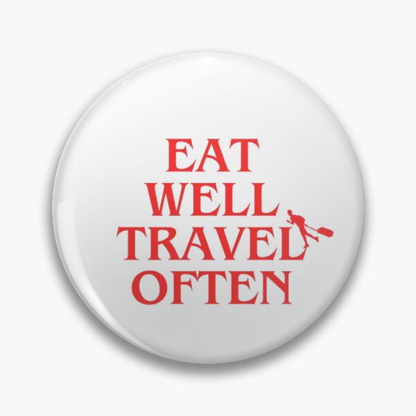 Item preview,  Eat Well Travel Often designed and sold by OS-Afolky.