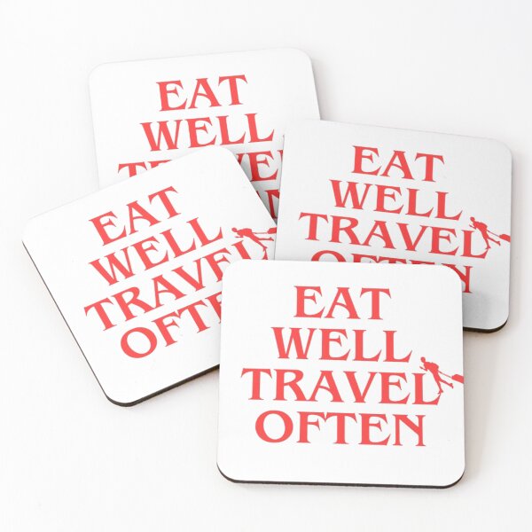Item preview,  Eat Well Travel Often designed and sold by OS-Afolky.