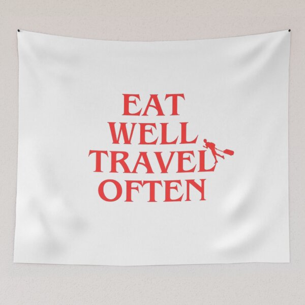 Item preview,  Eat Well Travel Often designed and sold by OS-Afolky.