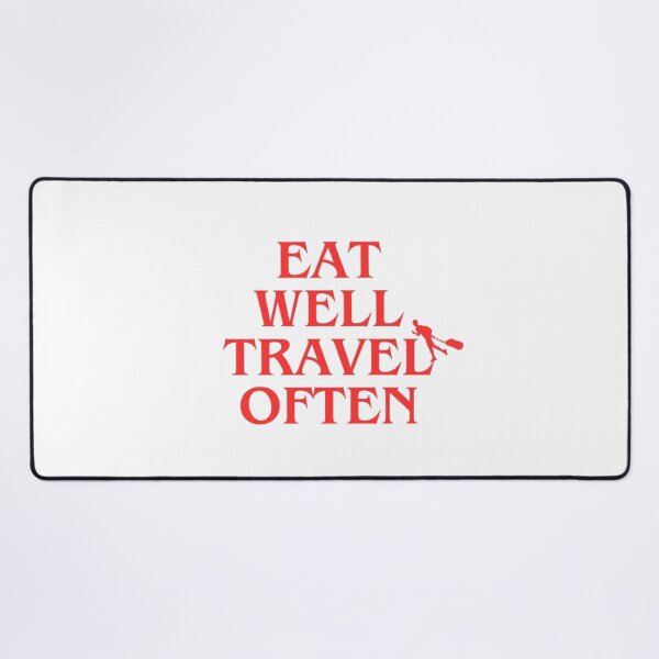 Item preview,  Eat Well Travel Often designed and sold by OS-Afolky.