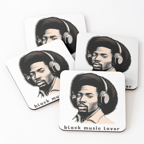 Item preview, BLACK MUSIC LOVER designed and sold by TribeModel.