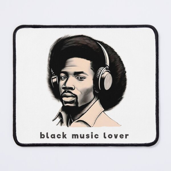 Item preview, BLACK MUSIC LOVER designed and sold by TribeModel.