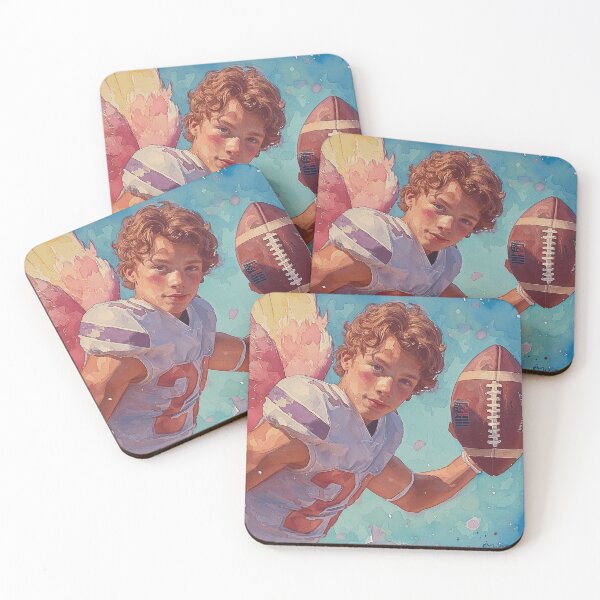 Item preview, Cupid as an American Football Player designed and sold by Sp3ctrumOfColor.