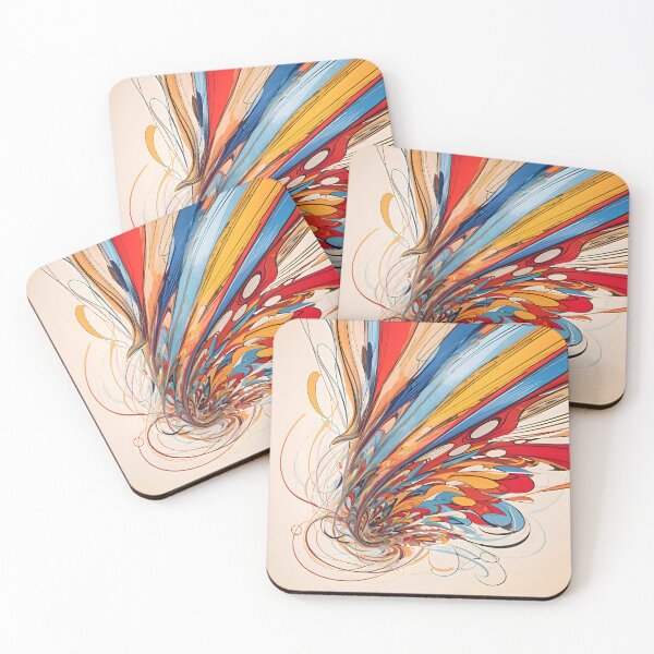 Item preview, A colorful swirly pattern designed and sold by johndesign88.