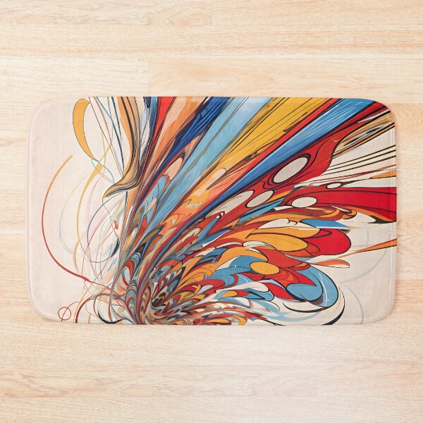 Item preview, A colorful swirly pattern designed and sold by johndesign88.