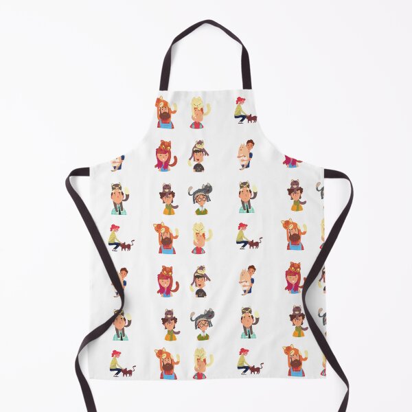 Item preview, cute cats playing with their humans designed and sold by huape.