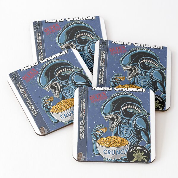 Item preview, XENO CRUNCH - Alien Cereal designed and sold by PETRIPRINTS.