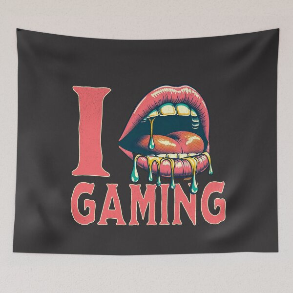 Item preview, I LOVE GAMING designed and sold by Retro-Rebellion.