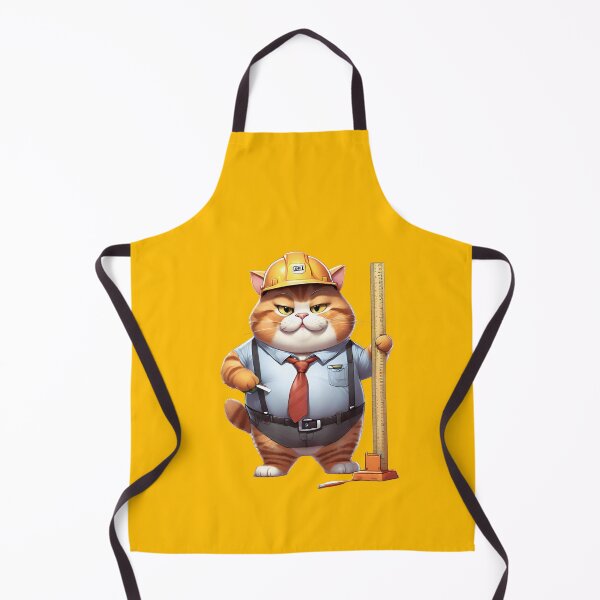 Item preview, Chubby Kitty Cat Engineer designed and sold by Keffy.