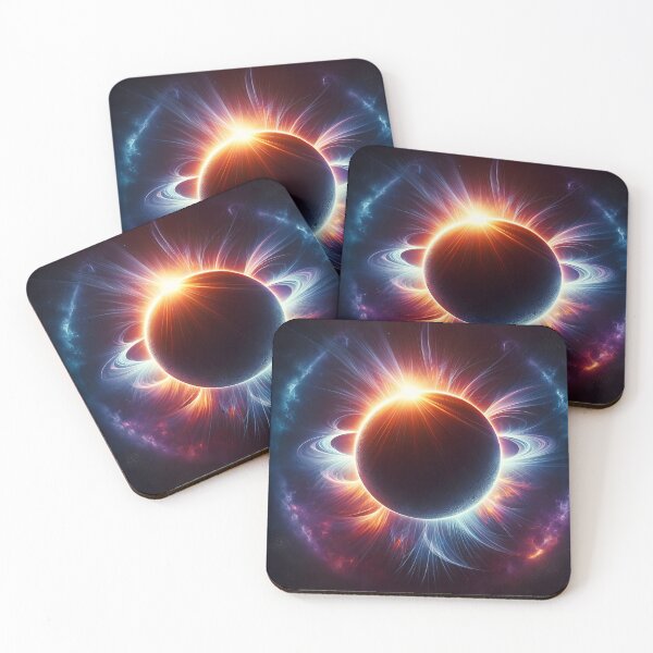 Item preview, Cosmic Ballet: Solar Eclipse Majesty designed and sold by SrijanaByAnu.