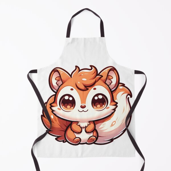 Item preview, Nutty Nibbles - Chibi Squirrel Cartoon designed and sold by CuddlesCartoons.