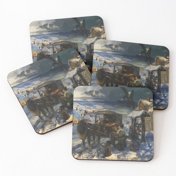 Item preview, Village Scene, George Overbury Pop Hart designed and sold by Suzana Djordjevic.