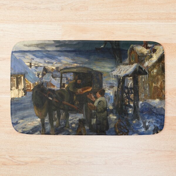 Item preview, Village Scene, George Overbury Pop Hart designed and sold by Suzana Djordjevic.