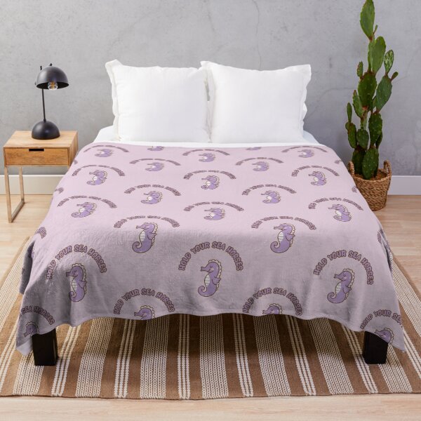 Item preview, Hold Your Sea Horses. Cute Little Purple Sea Horse designed and sold by Rebel-Design.