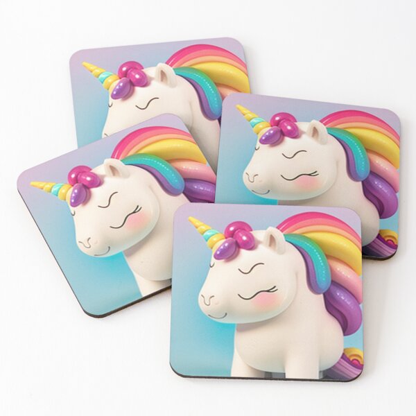 Item preview, Puffy Unicorn designed and sold by SaratranArt.