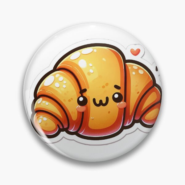 Item preview, Cheerful Croissant Cutie designed and sold by templeofatro.