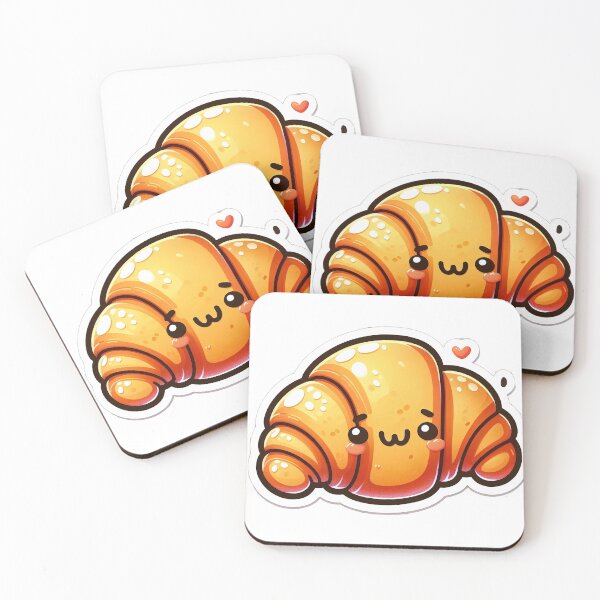 Item preview, Cheerful Croissant Cutie designed and sold by templeofatro.