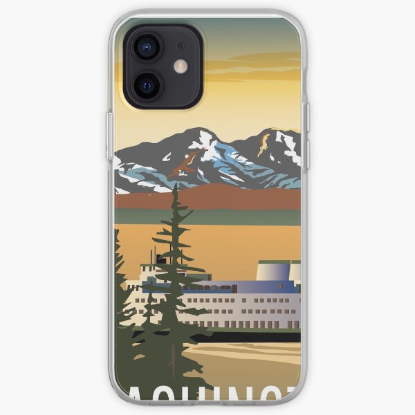 Washington State Ferry iPhone Soft Case