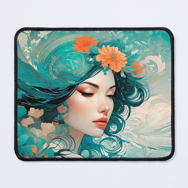 Item preview, Adorned with Flowers designed and sold by MatrixTattoo.