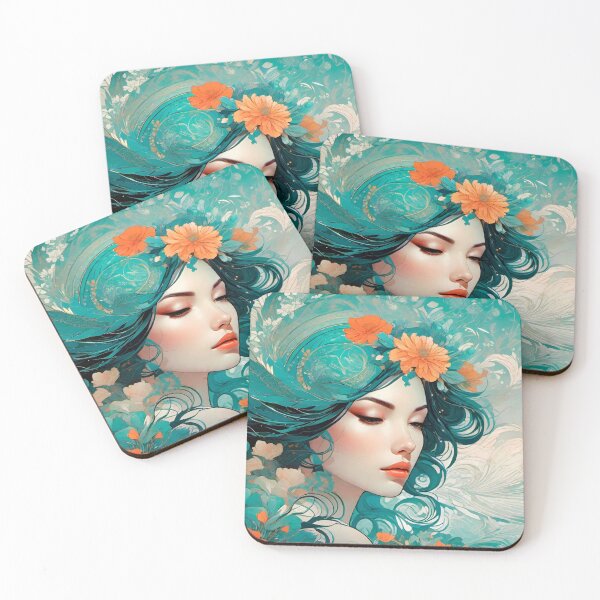 Item preview, Adorned with Flowers designed and sold by MatrixTattoo.