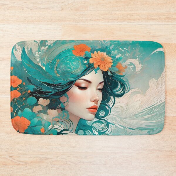 Item preview, Adorned with Flowers designed and sold by MatrixTattoo.