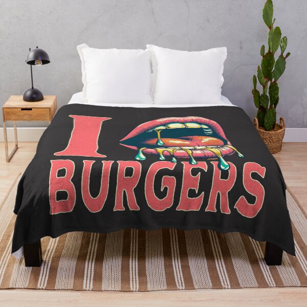 Item preview, I LOVE BURGERS designed and sold by Retro-Rebellion.
