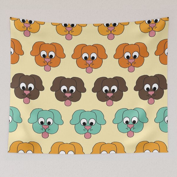 Item preview, funny dog pattern designed and sold by azet-art.